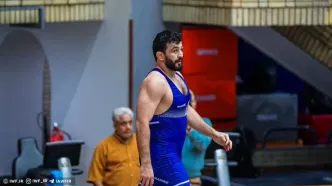 تصاویر؛ تمرین تیم ملی کشتی با حضور حسن یزدانی