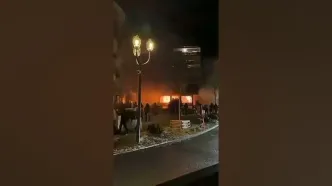 ویدیو| انفجار مرگبار در پیست اسکی؛ بیش از ۴۰ کشته!