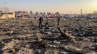 عکس هاو فیلم ها از سرنوشت هواپیمای اوکراینی در آسمان تهران / 6 سال از آسمانی شدن 176 بی گناه گذشت