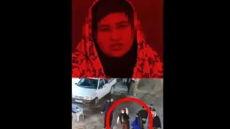 فیلم دستگیری و اعترافات دختری که لیدر ناآرامی ها در ایذه بود بستن خیابان ها توسط این دختر و ابراز پشیمانی اش