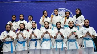 پایان انتخابی تیم ملی کاراته بانوان با قهرمانی تیم رباط‌کریم