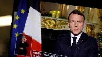 قول مکرون به مردم فرانسه در سخنرانی سال نوی میلادی