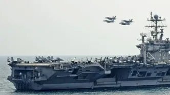 عکس | آخرین محل استقرار ناوهای آمریکا در منطقه به روایت فاکس نیوز