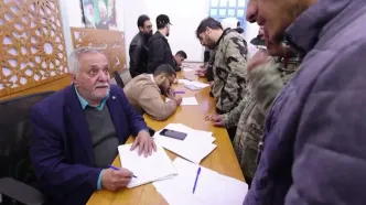 ثبت‌نام داوطلبان عراقی در مراکز بسیج برای حمایت از ایران