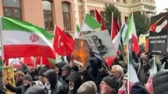 تجمع مردم ترکیه در حمایت از ایران و محکومیت اغتشاشات+ فیلم