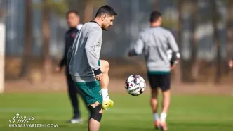 ویدیو| مهاجم پرسپولیس: برای وطن جان می‌دهیم