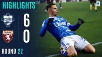 ویدئو: خلاصه بازی کومو 6 - 0 تورینو