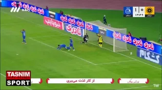 گل اول سپاهان به استقلال را ببینید + ویدیو