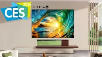 ال‌جی از باریک‌ترین تلویزیون جهان رونمایی کرد