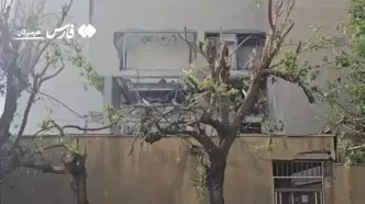 تصاویری از محل حادثه انفجار در بندرعباس