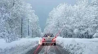 چند قاب خاص از ژست زمستانی در استان گلستان