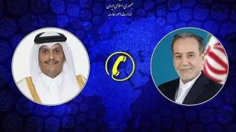 عراقچی با وزیر امور خارجه قطر تلفنی گفت‌وگو کرد