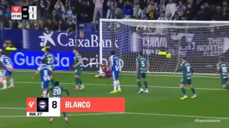 خلاصه بازی اسپانیول 1 - آلاوس 2 + ویدئو