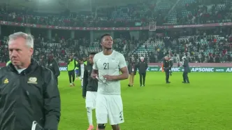 ویدئو:‏‎ خداحافظی تلخ "بافانا بافانا" با جام ملت‌های آفریقا