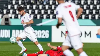 ​امیدهای ایران از جام ملت‌های آسیا حذف شدند تک گل بازی ایران و لبنان