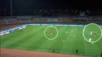 شکایت باشگاه خیبر از تیم داوری بازی با مس رفسنجان (فیلم)