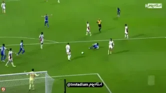 گل اول النصر مقابل شارجه با خطای پنالتی روی قایدی(ویدیو)