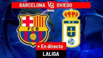 ترکیب اصلی بارسلونا و اویدو اعلام شد