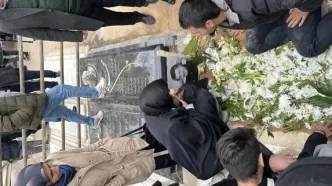 رضا رویگری در قطعه هنرمندان به خاک سپرده شد