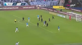 خلاصه بازی لاتزیو مقابل ناپولی را بیبنید + ویدیو
