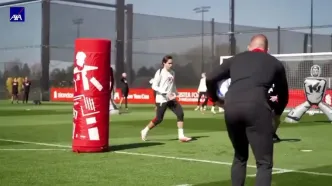 ویدئو: تمرین هیجان‌انگیز شوتزنی در لیورپول