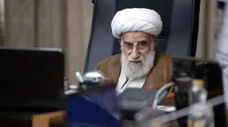 تصاویری از آیت الله جنتی در جلسه امروز شورای نگهبان