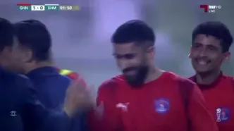 ویدئو: گل به خودی جالب دروازه‌بان در لیگ ستارگان قطر