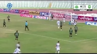 ویدیو: گل اول آلومینیوم به خیبر توسط رحمان جعفری