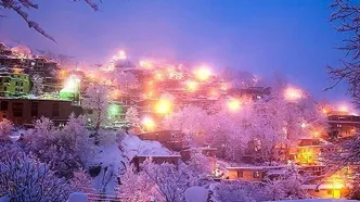 وقتی برف، فضای ماسوله را شاعرانه می‌کند