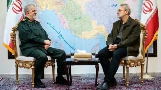 در جلسه فرمانده کل سپاه و دبیر شورای عالی امنیت ملی چه گذشت + جزئیات