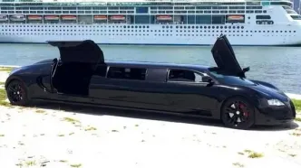 بوگاتی وی لانگ؛ لیموزین عجیب با طراحی ویرون/ تصاویر