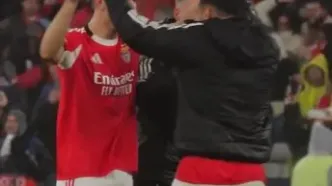 ویدئو: طوفان شادی در لیسبون؛ جشن بنفیکا پس از درهم کوبیدن رئال