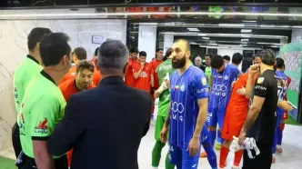 کارشناسی داوری صحنه‌های مشکوک بازی استقلال-تراکتور در یزد