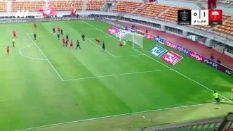 ببینید| گل اول فولاد به پرسپولیس