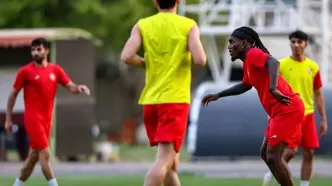 غیبت بیفوما در تمرین پرسپولیس