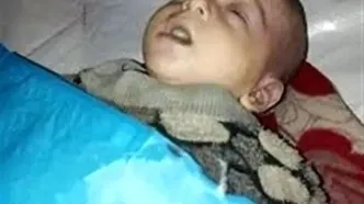 مرگ غم انگیز نوزاد ۳ ماهه در اثر سرما؛ او به همراه خانواده اش در چادر زندگی می کرد