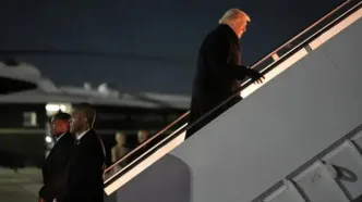 نقص فنی در هواپیمای حامل ترامپ