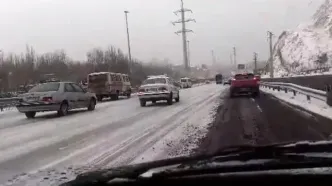 جاده فیروزکوه بازگشایی شد