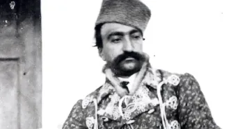 عکس: ناصرالدین شاه در حال «پلوخوری» و گوش دادن به صحبت‌های اعتماد السلطنه