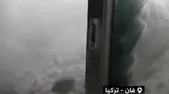 بهمن در ترکیه جان یک زن را گرفت