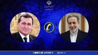 گفت‌وگوی تلفنی وزرای امور خارجه ایران و ترکمنستان