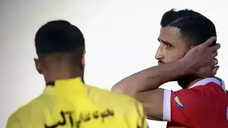 عکس/ پرسپولیس - سپاهان سفیدپوش شد!