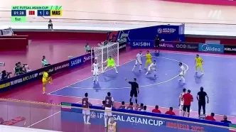 فیلم/ خلاصه بازی تیم ملی فوتسال ایران ۴ - مالزی ۱