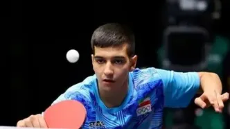 قهرمانی بنیامین فرجی در مسابقات تنیس روی میز بین المللی قطر