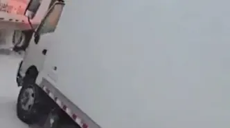 تصادف زنجیره‌ای آتشین در کانادا