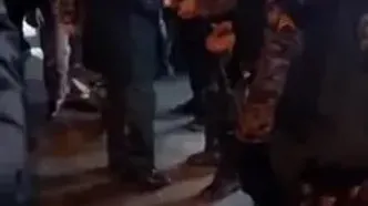 ببینید| سعید جلیلی برای قدردانی به جمع مأموران یگان ویژه رفت