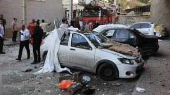 تصاویر انفجار یک واحد مسکونی در بندرعباس