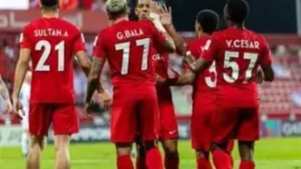 صدرنشینی شباب الاهلی با پاس گل عزت‌اللهی