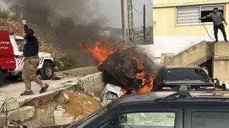شهادت یک لبنانی در حمله پهپادی اسرائیل به یک خودرو در جنوب لبنان