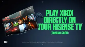 تلویزیون‌های Hisense بدون نیاز به کنسول بازی‌های ایکس باکس را اجرا می کنند